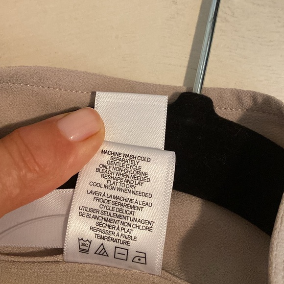 MarlaWynne Wynne Layers Chiffon Safari Jacket Linen Size Small New - Picture 11 of 12